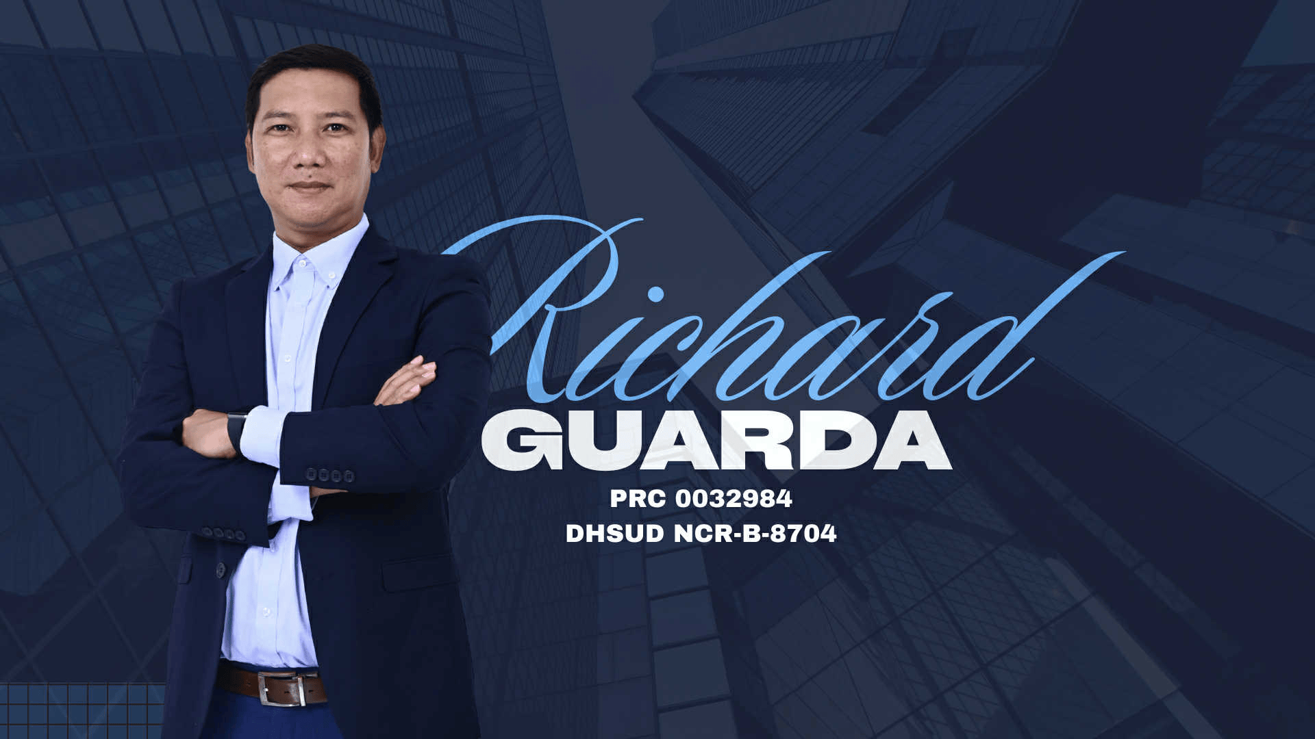 A professional real estate broker